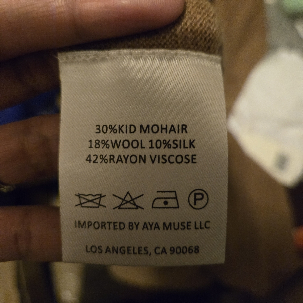 Aya Muse Reed Dress In Light Brown - Picture 10 of 10